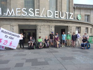 Gruppe in Köln Messe Deutz