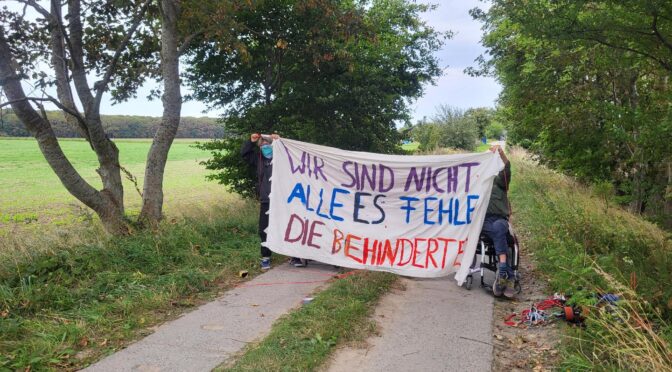 Wir sind wütend!