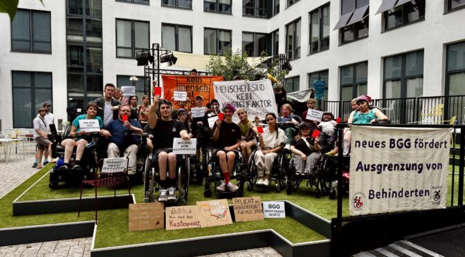 Besetzt! Protestaktion im Bundesministerium für Wirtschaft und Energie
